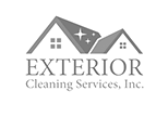 Logo Exterior Cleaning Services Bw